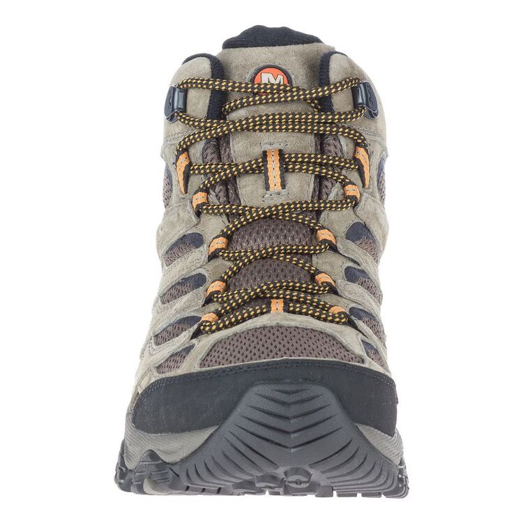 Merrell Men's Moab 3 Gore-Tex Wide Fit Mid Hiking Boots Walnut 10.5