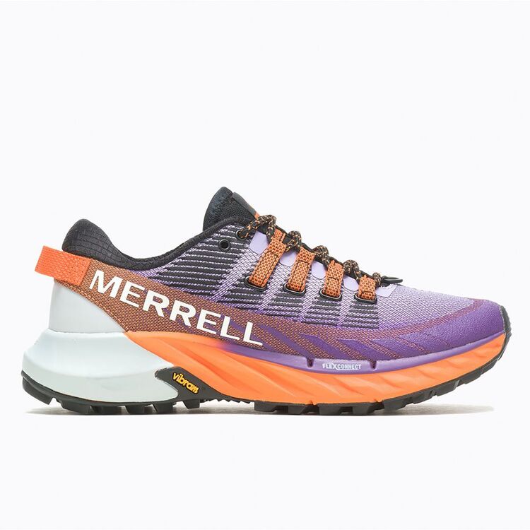 Merrell Women's Agility 4 Peak Low Trail Shoes Purple & Exuberance