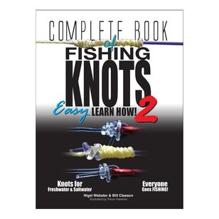Australian Fishing Network Complete Book of Fishing Knots 2 Black