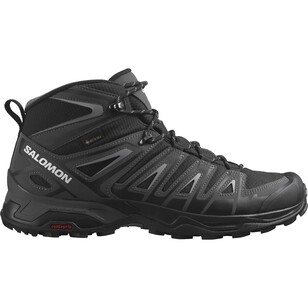 Salomon Men's X Ultra Pioneer Gore-Tex Mid Hiking Boots Black, Magnet & Monument