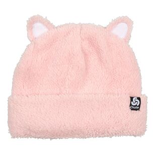 Chute Youth Sherpa Beanie Pink Clay One Size