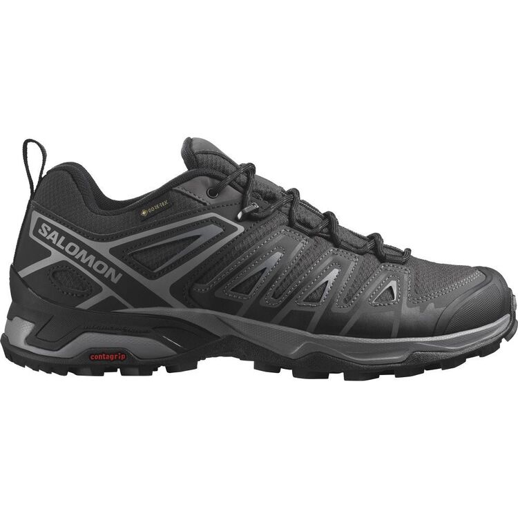 Salomon Men's X Ultra Pioneer Gore-Tex Low Hiking Shoes Phantom, Black & Quiet Shade
