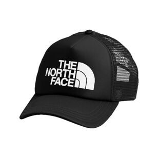 The North Face Men's Logo Trucker Cap TNF Black & TNF White One Size
