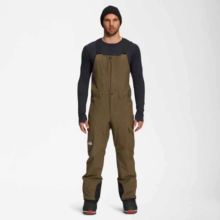 The North Face Men's Freedom Snow Bibs Military Olive