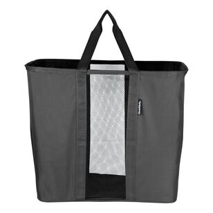 Clevermade Laundry Caddy Mesh Bag Grey