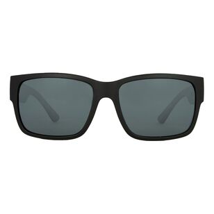 Carve Hack Sunglasses Matt Black & Grey Polarised One Size Fits Most