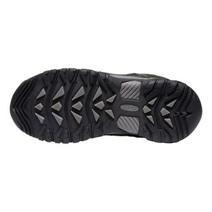 Keen Youth Targhee Waterproof Mid Hiking Boots Black Campsite 6