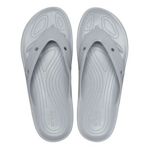 Crocs Men's All Terrain Flip Thongs Light Grey