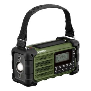 Sangean MMR99 Portable Emergency Radio Forest Green