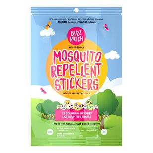Natural Patch BuzzPatch Mosquito Repellent Patches Multicoloured