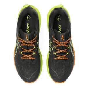 ASICS Men's Gel Trabuco 11 Trail Shoes Black/Neon Lime 10.5