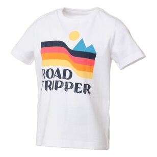 Cape Kids Boy's Road Tripper Tee Vanilla