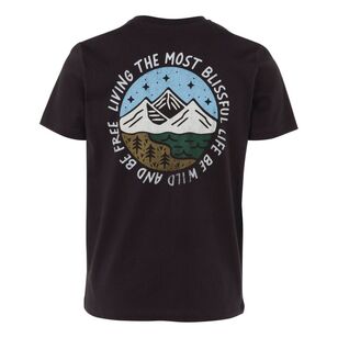 Cape Youth Boy's Landscape Tee Charcoal