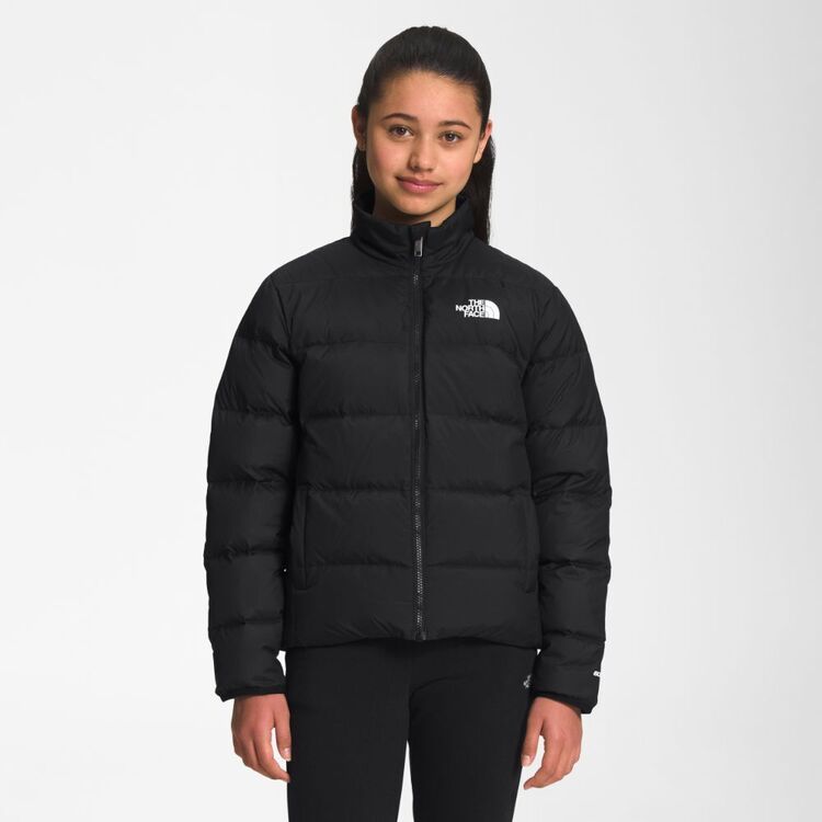The North Face Teens Reversible North Down Jacket TNF Black