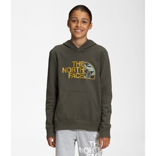The North Face Youth Camp Fleece Pullover Hoodie New Taupe Green