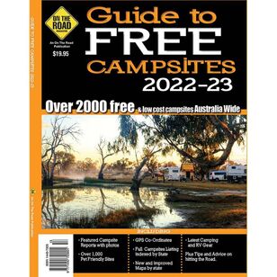 On The Road Guide To Free Campsites 2022-2023 Edition White
