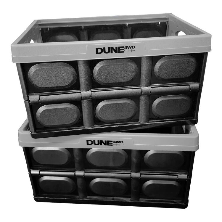Dune 4WD Collapsible Crate 20L Black 20 L