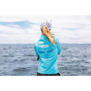 Nomad Women's Hooded Technical Fishing Shirt Teal