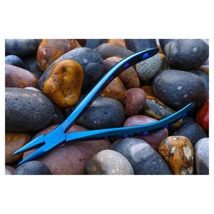 Toit Stainless Steel Short Nose Pliers Blue