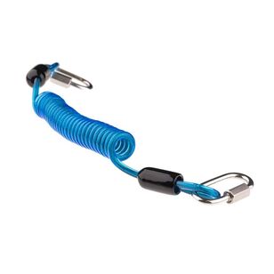 Toit Tools Tether Coil Lanyard Blue