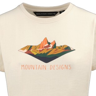 Mountain Designs Women's Whitecap Australus Short Sleeve Tee Whitecap