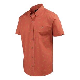 Mountain Designs Clay Men's Tonga Short Sleeve Shirt Clay / Knot