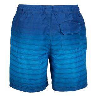 Body Glove Youth Boys Striped Swim Shorts Blue