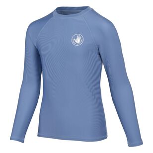 Body Glove Youth Girls Long Sleeve Waves Are Calling Rash Vest Element Blue