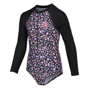 Body Glove Youth Girl's Floral Spliced Surfsuit Floral
