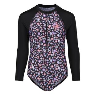 Body Glove Youth Girl's Floral Spliced Surfsuit Floral