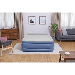 Bestway Nightright Double High Air Mattress with Pump Queen