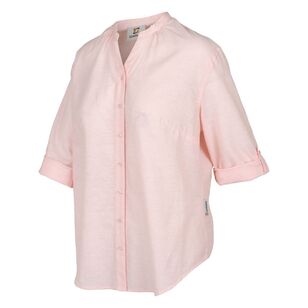Gondwana Women's Wynola Long Sleeve Shirt Peach Ice
