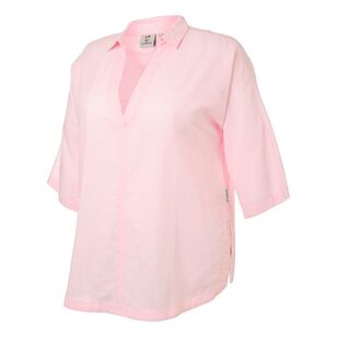 Gondwana Women's Plus Size Yarralen Tunic Pink Diamond 20