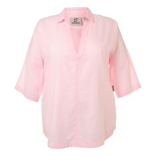 Gondwana Women's Plus Size Yarralen Tunic Pink Diamond 20