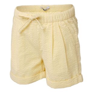 Cape Kids Girls Beach Shorts Lemon