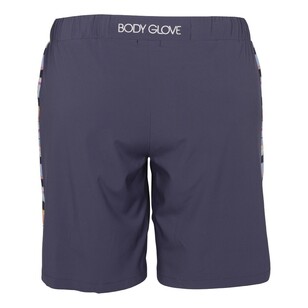 Body Glove Women's Stripe Board Shorts Plus Size Navy & Print 3XL