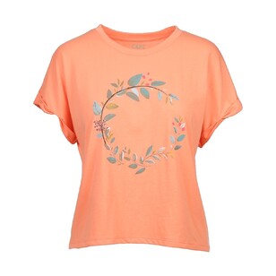 Cape Women's Gia Short Sleeve Tee Coral