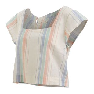 Cape Women's Ottilie Short Sleeve Shirt Stripe