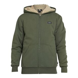 O'Neill Youth Boys' Fifty Two Zip Fleece Hoodie Olive