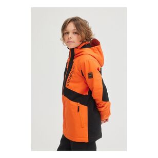 O'Neill Youth Boy's Hammer Snow Jacket Orange & Black