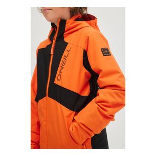 O'Neill Youth Boy's Hammer Snow Jacket Orange & Black