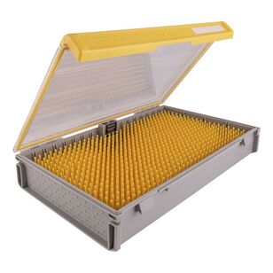 Plano Edge Master Crank Small Tackle Tray Yellow & Grey