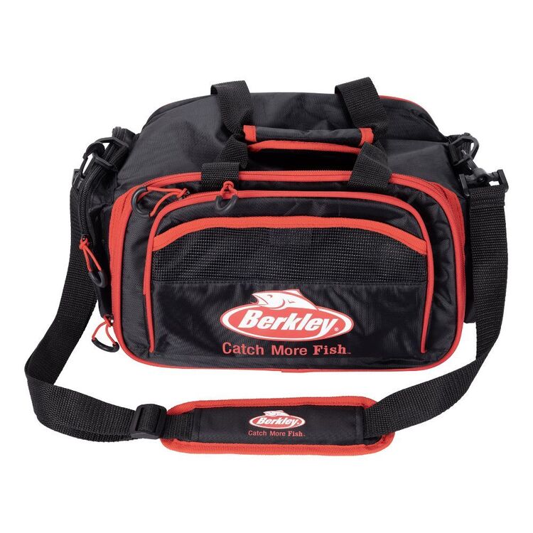 anaconda tackle bags Cornhole Sport With a rugged Anaconda snake pattern Berkley Tackle Bag Red &
