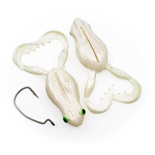 Chasebaits Flexi Frog Soft Plastic Lure 40mm Pearl White