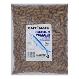 Baitmate Premium Burley Pellets 2kg Natural 2 kg