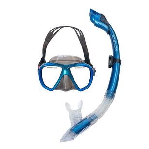 Body Glove Mecure Adult 2 Piece Snorkel Set Blue