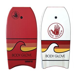 Body Glove Bodyboard Wave 42 In Red & White 42 in