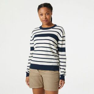 Helly Hansen Women's Skagen Sweater 2.0 Navy Stripe