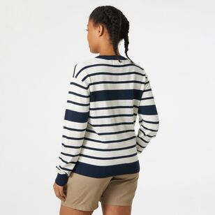 Helly Hansen Women's Skagen Sweater 2.0 Navy Stripe