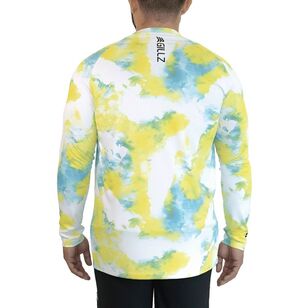 Gillz Contender Series UV Long Sleeve Performance Fishing Shirt Blazing Yellow Mahi